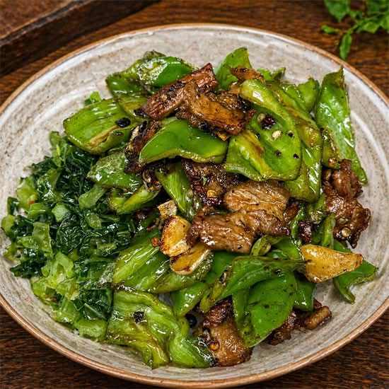 湘味辣椒炒肉王 Hunan Chili Pork Stir-fry